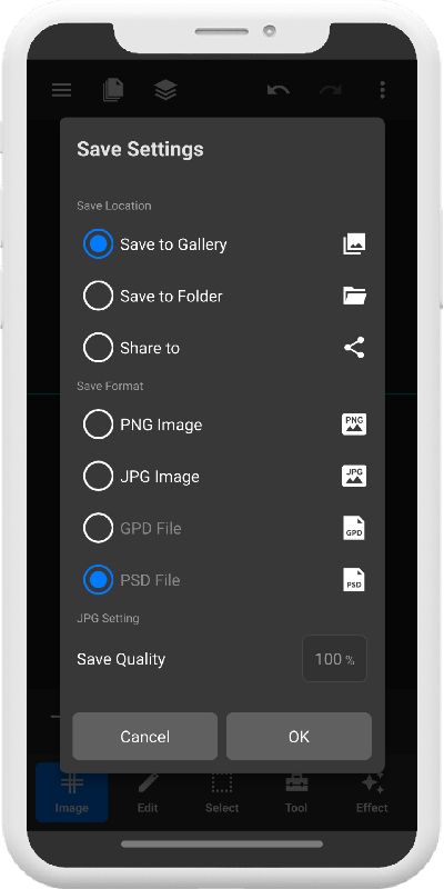 PSD Image